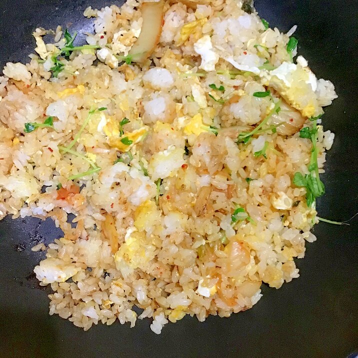 豆苗のキムチチャーハン レシピ 作り方 By とりあえず乾杯 楽天レシピ 豆苗のキムチチャーハン レシピ 作り方 By とりあえず乾杯 楽天レシピ